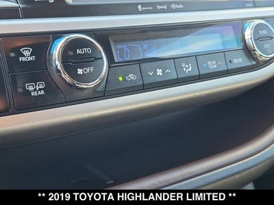 2019 Toyota Highlander Limited