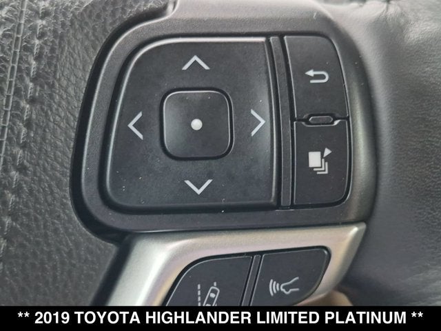 2019 Toyota Highlander Limited Platinum