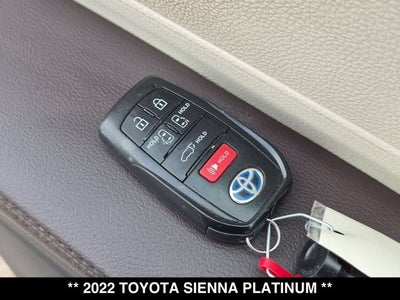 2022 Toyota Sienna Platinum