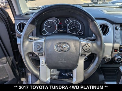 2017 Toyota Tundra Platinum