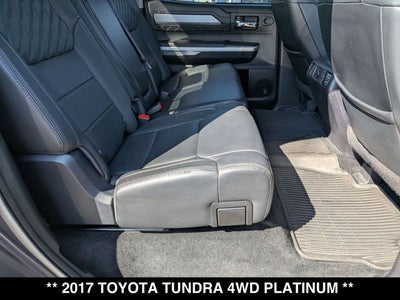 2017 Toyota Tundra Platinum