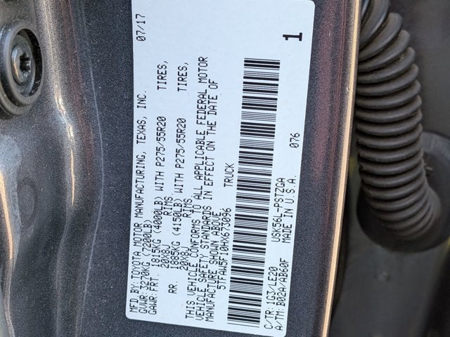 2017 Toyota Tundra Platinum