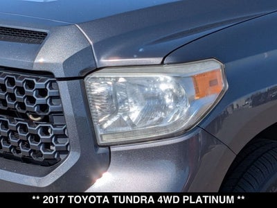 2017 Toyota Tundra Platinum