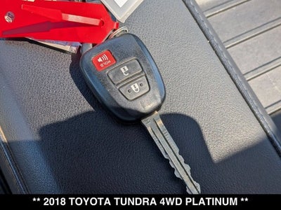 2018 Toyota Tundra Platinum
