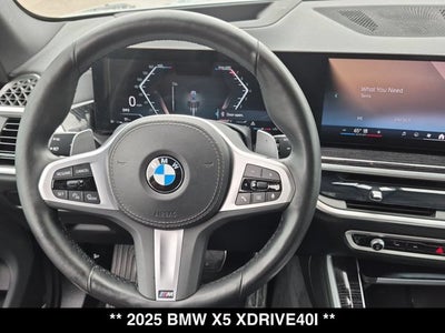 2025 BMW X5 xDrive40i