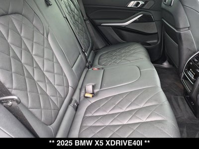 2025 BMW X5 xDrive40i
