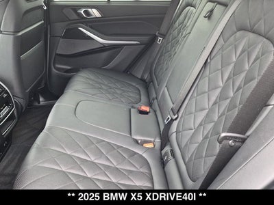 2025 BMW X5 xDrive40i