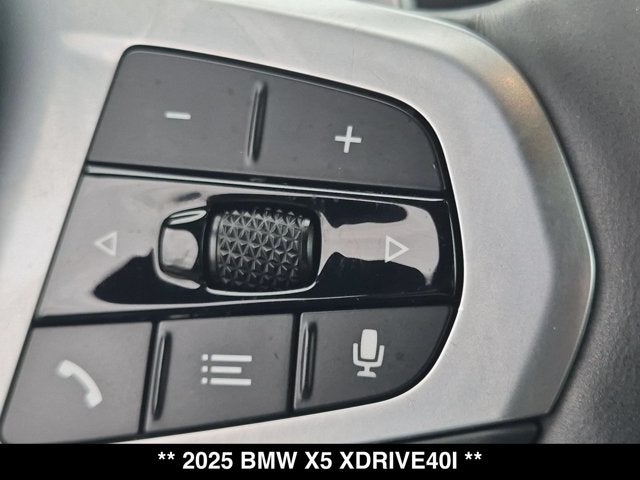 2025 BMW X5 xDrive40i