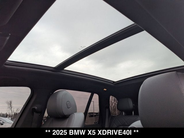 2025 BMW X5 xDrive40i