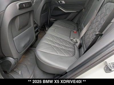 2025 BMW X5 xDrive40i