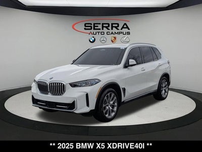 2025 BMW X5 xDrive40i
