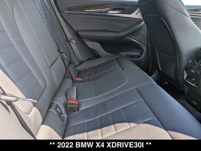 2022 BMW X4 xDrive30i