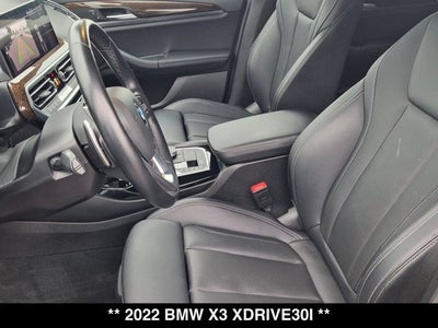 2022 BMW X3 xDrive30i