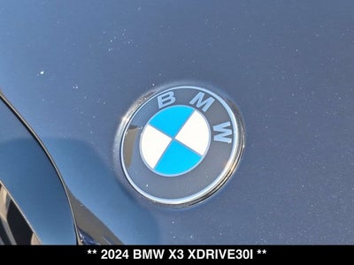 2024 BMW X3 xDrive30i