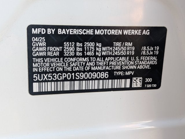 2025 BMW X3 30 xDrive
