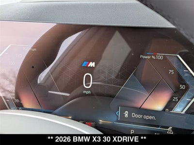 2026 BMW X3 30 xDrive