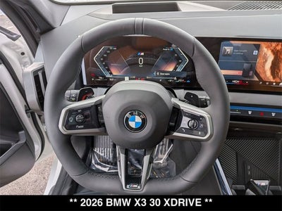 2026 BMW X3 30 xDrive