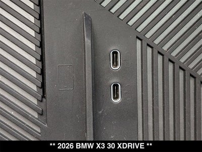 2026 BMW X3 30 xDrive