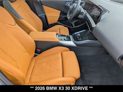 2026 BMW X3 30 xDrive