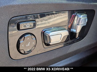 2022 BMW X5 xDrive40i