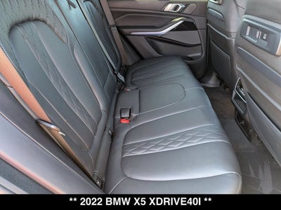 2022 BMW X5 xDrive40i
