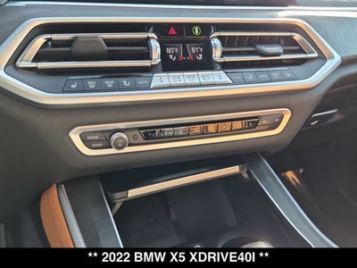 2022 BMW X5 xDrive40i