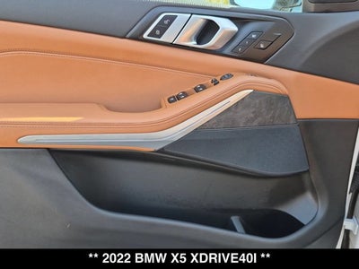 2022 BMW X5 xDrive40i