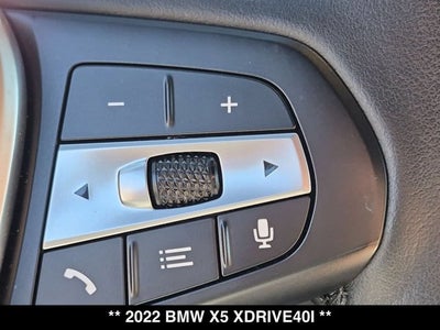 2022 BMW X5 xDrive40i