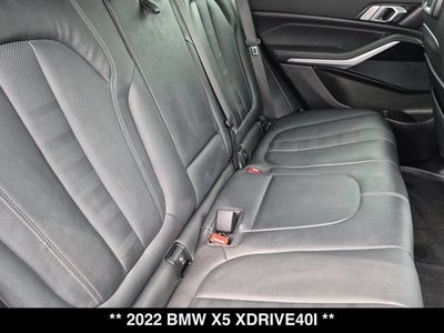 2022 BMW X5 xDrive40i