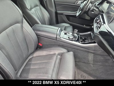 2022 BMW X5 xDrive40i