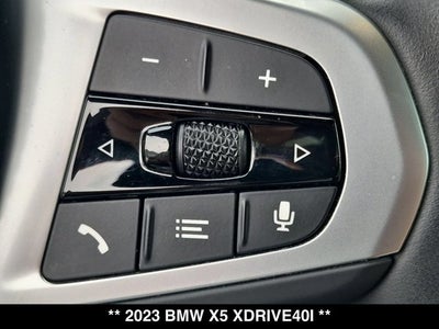 2023 BMW X5 xDrive40i