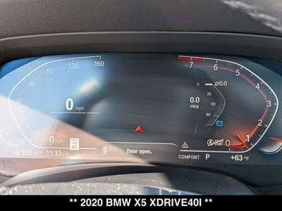 2020 BMW X5 xDrive40i