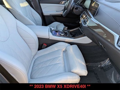 2023 BMW X5 xDrive40i
