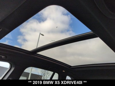 2019 BMW X5 xDrive40i