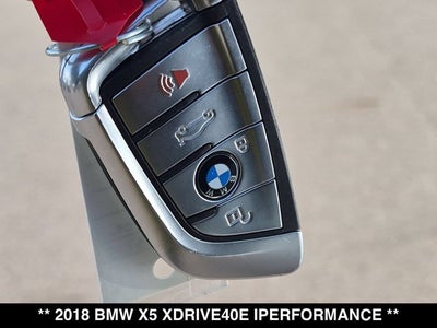 2018 BMW X5 xDrive40e iPerformance
