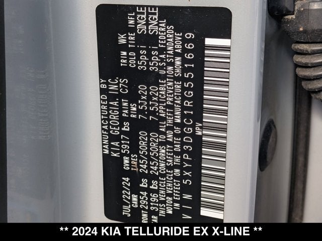 2024 Kia Telluride EX X-Line