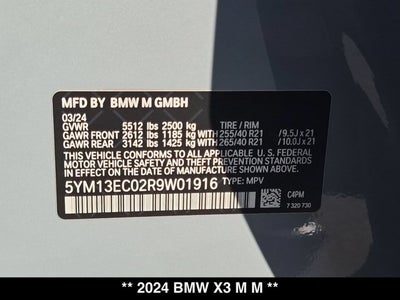 2024 BMW X3 M M