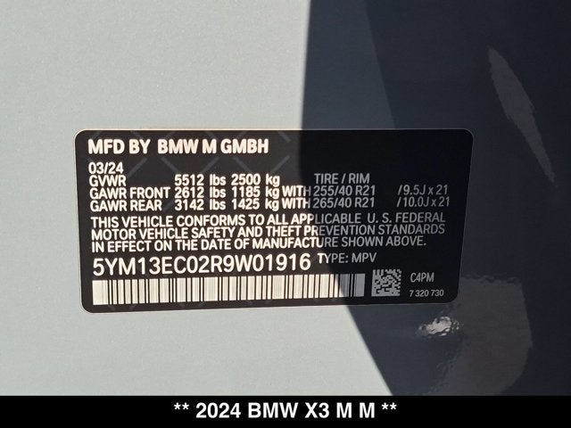 2024 BMW X3 M M