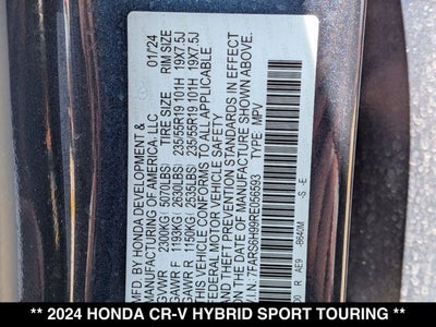 2024 Honda CR-V Hybrid Sport Touring