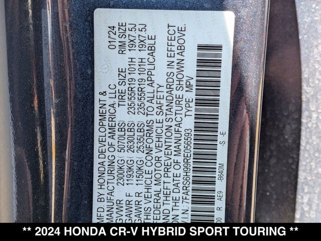 2024 Honda CR-V Hybrid Sport Touring
