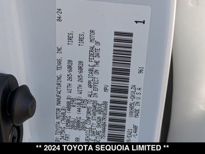 2024 Toyota Sequoia Limited