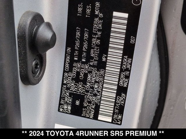 2024 Toyota 4Runner SR5 Premium