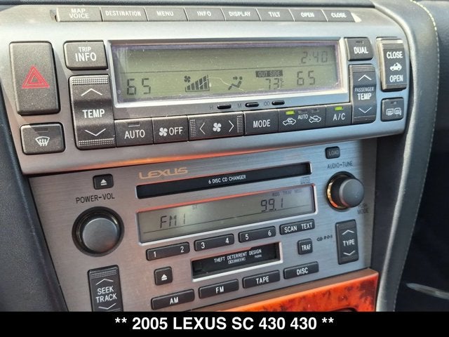 2005 Lexus SC 430 430