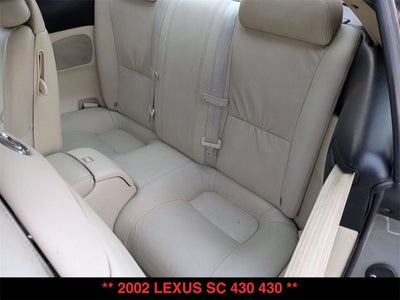 2002 Lexus SC 430 430