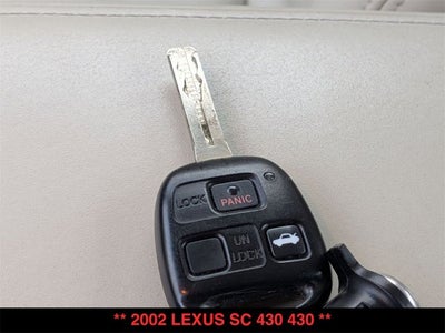 2002 Lexus SC 430 430