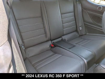 2024 Lexus RC 350 RC 350 F SPORT