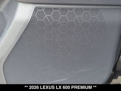 2026 Lexus LX 600 LX 600 Premium