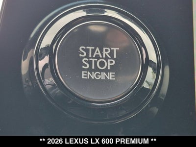 2026 Lexus LX 600 LX 600 Premium