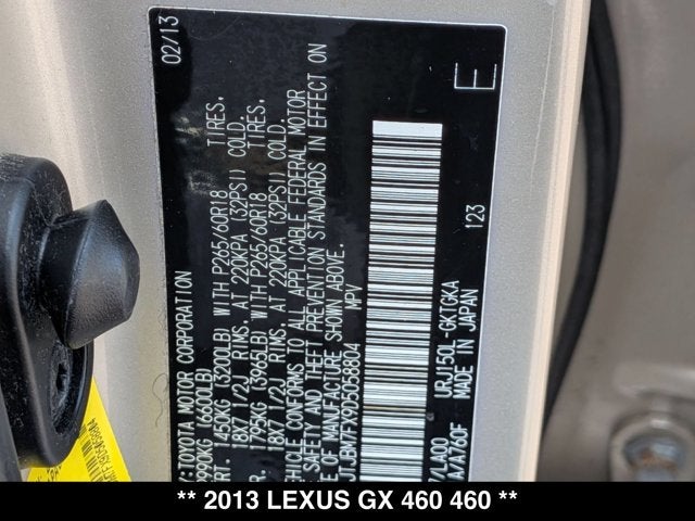 2013 Lexus GX 460 460
