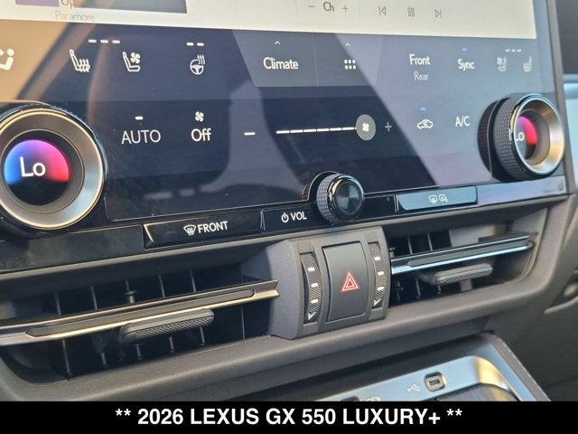 2026 Lexus GX 550 GX 550 Luxury+